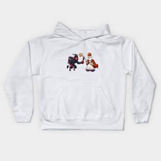 Saint Nicholas VS Krampus Kids Hoodie